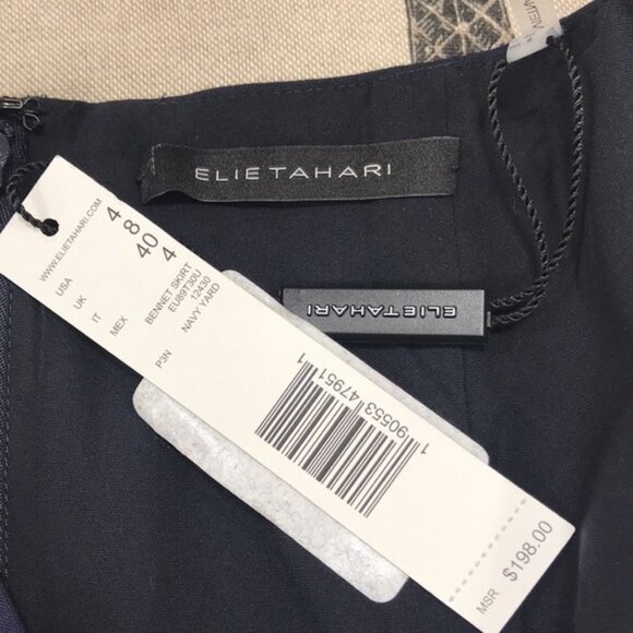 Elie Tahari Bennet Pencil Skirt - Picture 7 of 8